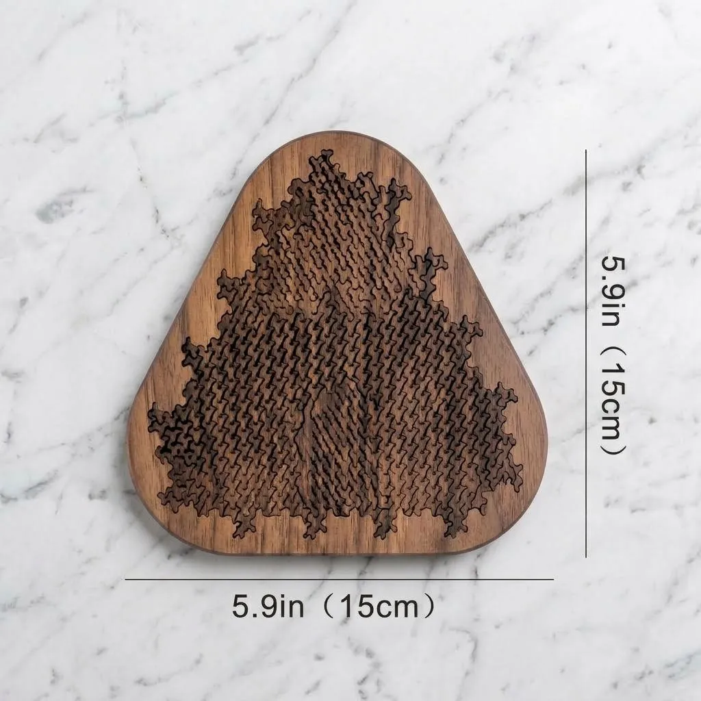 Impossible Wooden Jigsaw Puzzle - 10 Level Brain Teaser for Adults and Kids