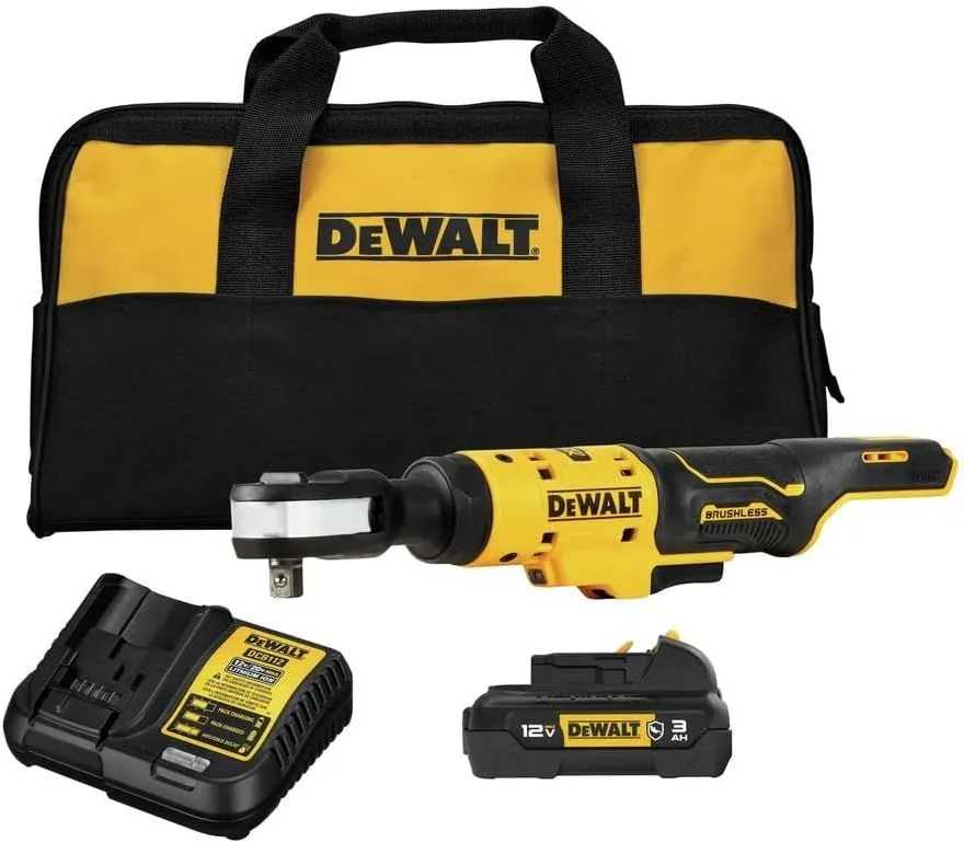 DEWALT DCF503GG1 12V MAX Brushless 3/8" Cordless Ratchet Kit