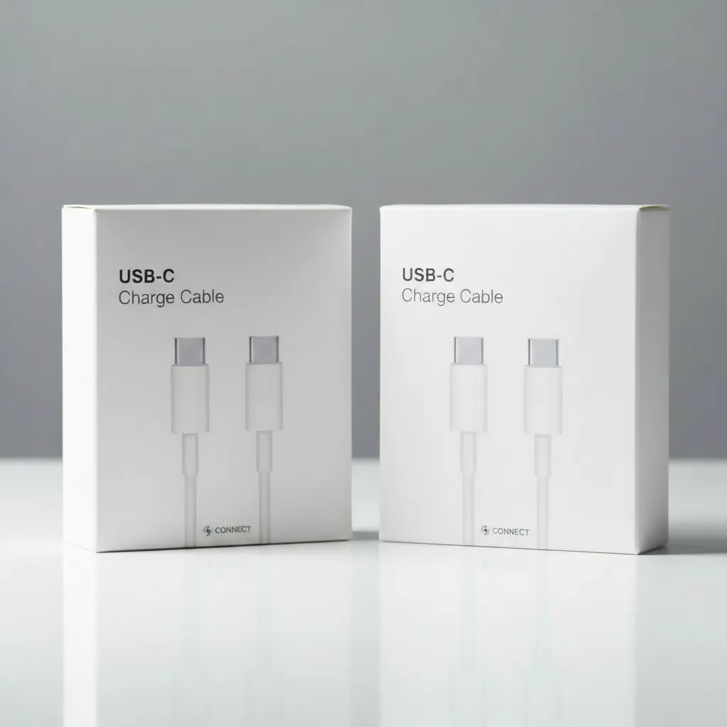 2 Packs USB-C to USB-C 3 FT Type-C 60WFast Charging Data SYNC Charger Cable Cord