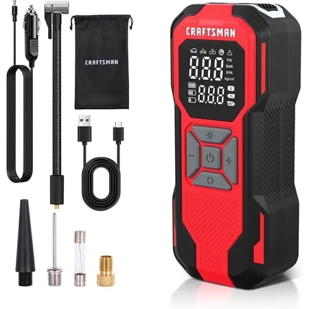 CRAFTSMAN Portable 12-volt Air Inflator (Power Source: Battery )