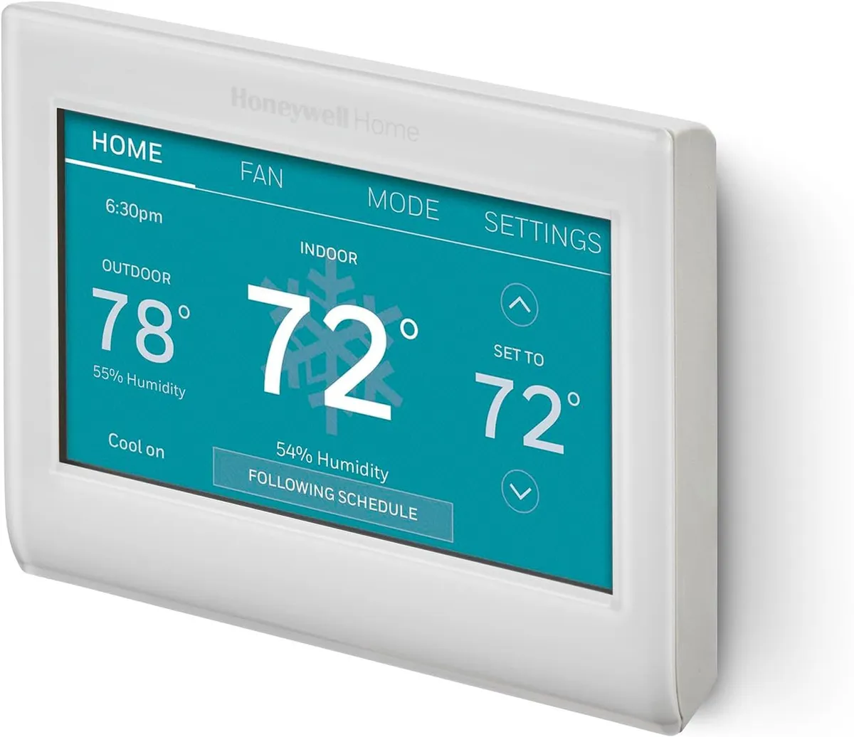Honeywell Home RTH9600WF Smart Color Thermostat ENERGY STAR Wi-Fi Programmable Touchscreen Alexa Ready - C-Wire Required (B09TBGGLQB)