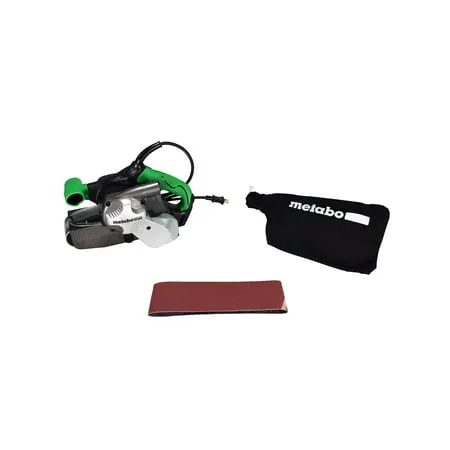 Metabo HPT Belt Sander | 3 x 21 Inch | For Woodworking | Variable Speed | 9.0 Amp Motor | Soft Grip | 5-Year Warranty | SB8V2