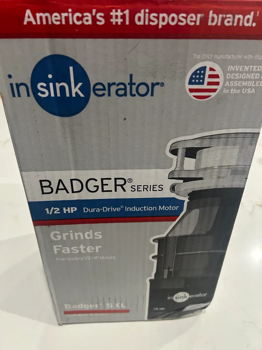 InSinkErator Badger 5XL- 1/2 HP Garbage Disposal