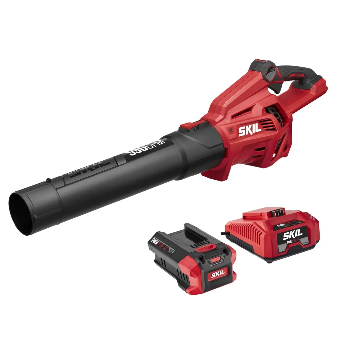 SKIL BL4713C-11 PWR CORE 40V Cordless Leaf Blower 530 CFM 140 MPH