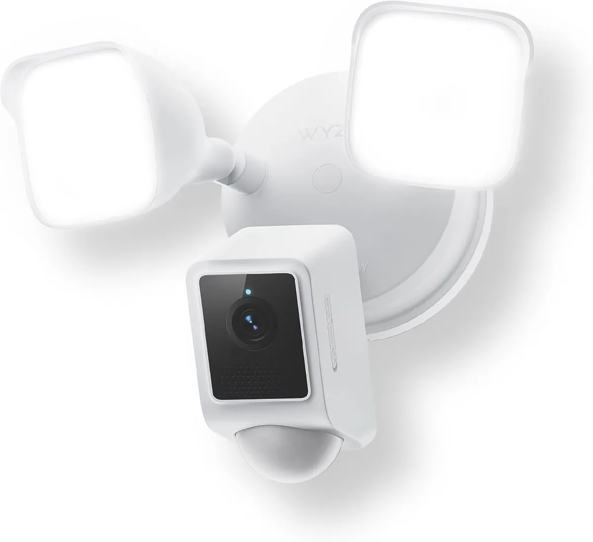 Wyze Cam Floodlight v2 2K Wired Wi-Fi Security Camera 2800 Lumens