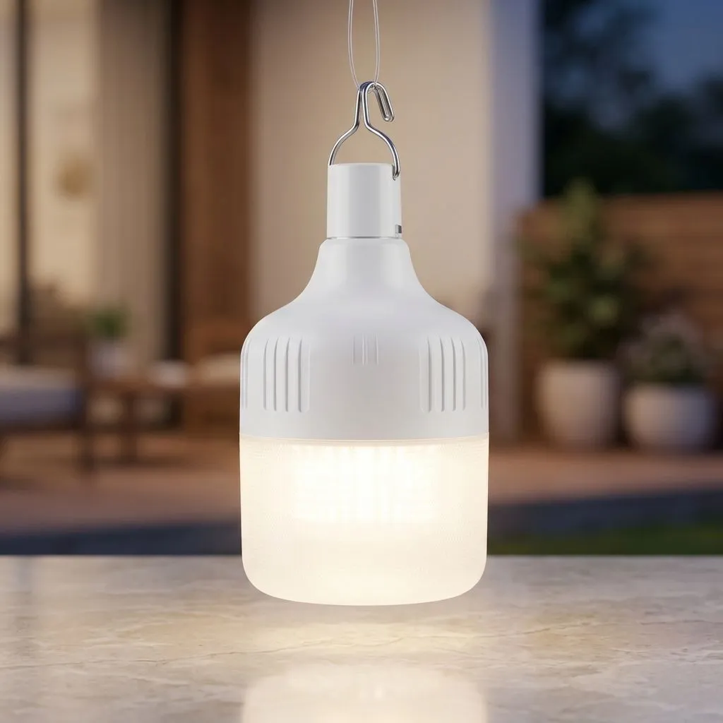 PLUKY Portable LED Camping Lantern USB Rechargeable