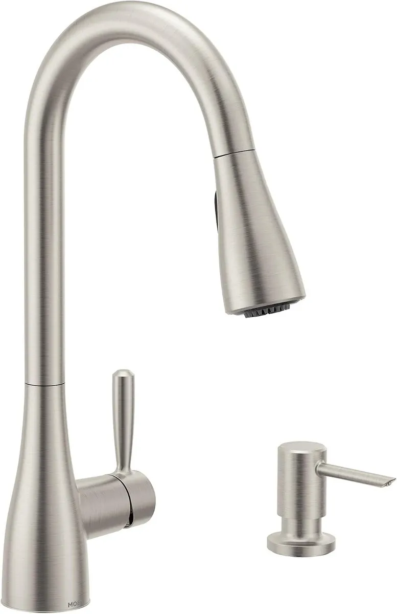 Moen Doherty 87260SRS Pull-Down Kitchen Faucet Spot Resist Stainless