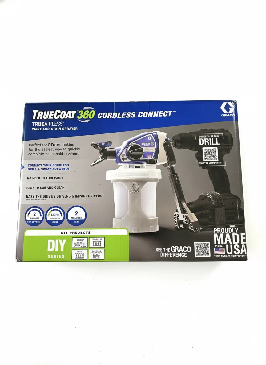 Graco TrueCoat 360 Cordless Connect Airless Paint Sprayer Model 26D360
