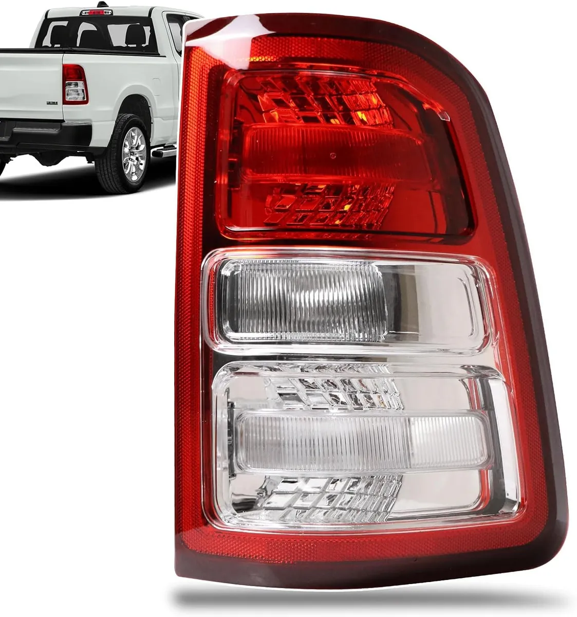 Tail Light Compatible With 2019-2023 Dodge Ram 1500 Passenger Side