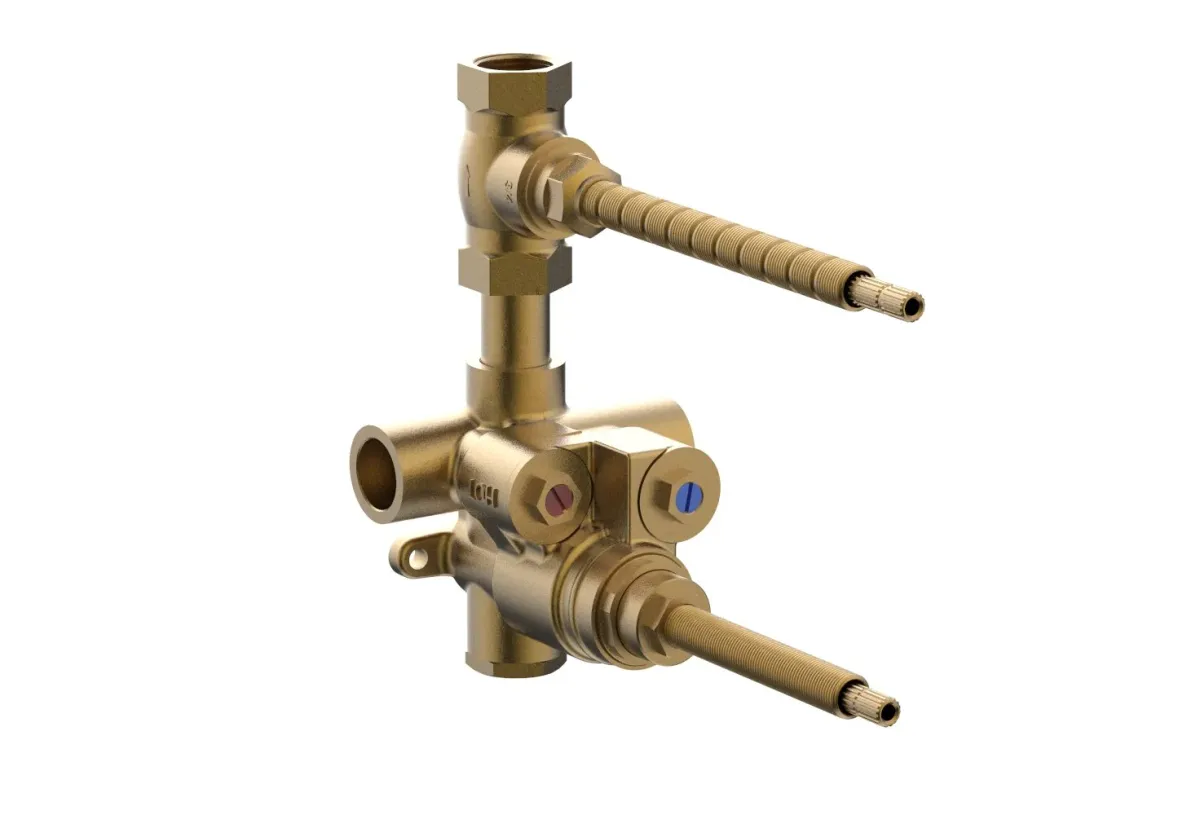 Phylrich 3/4" Thermostatic Valve with Volume Controls 1-136