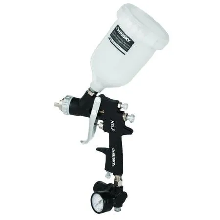 Husky H4850GHVSG Gravity Feed HVLP Spray Gun, 0.5 gal Cup
